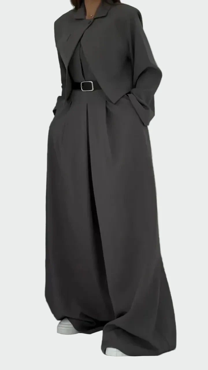 Eleganten in Moderen Jakna z Bustierjem