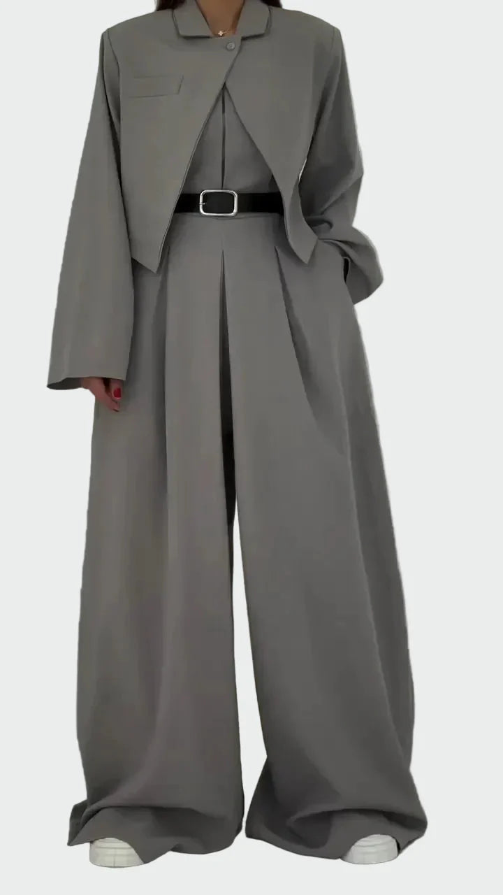 Eleganten in Moderen Jakna z Bustierjem