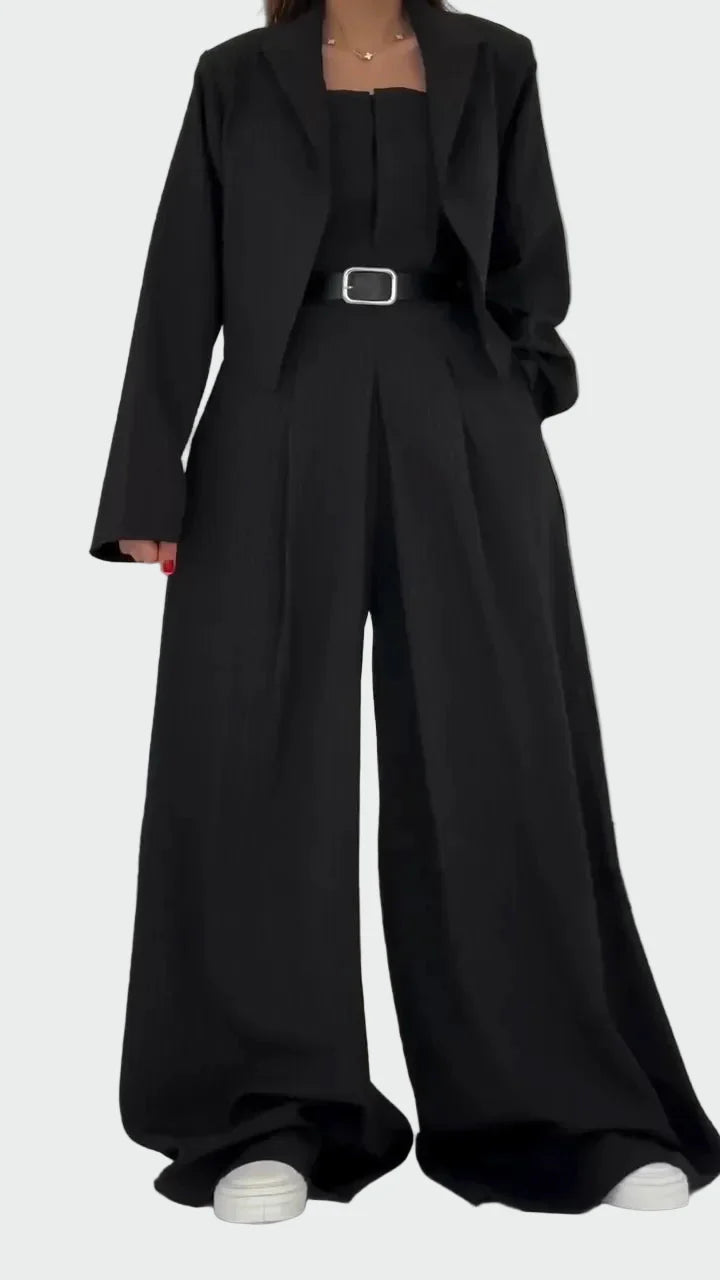 Eleganten in Moderen Jakna z Bustierjem