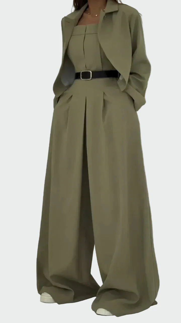 Eleganten in Moderen Jakna z Bustierjem