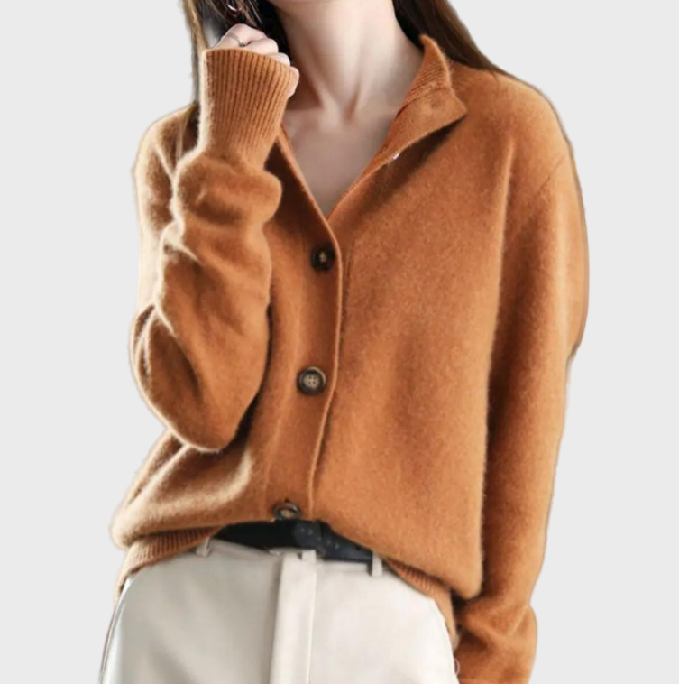 Elegantni Udoben Pleten Pulover