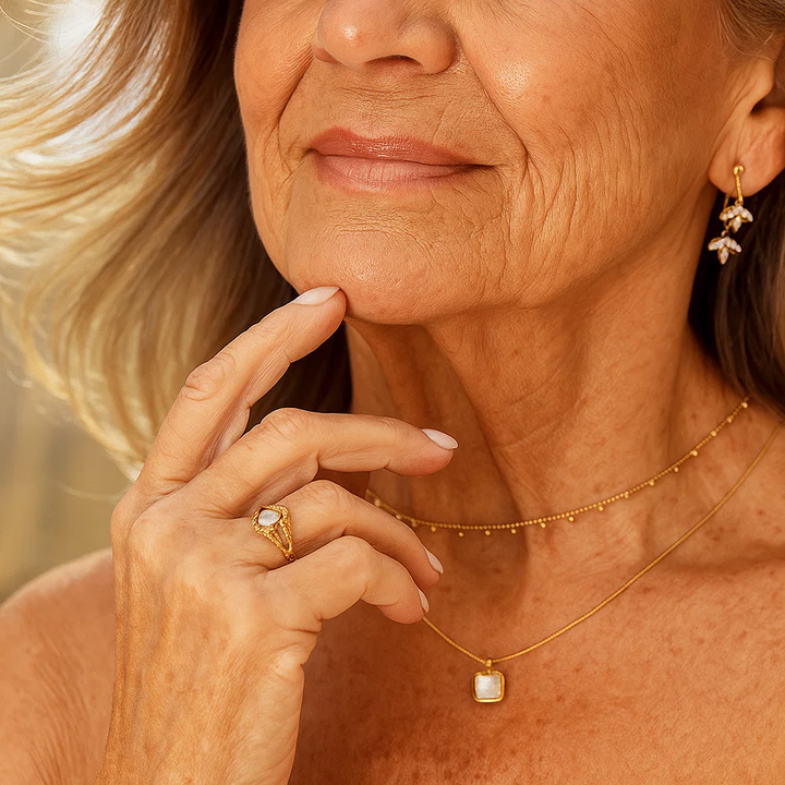 Vintage kraljevski biserni prstan