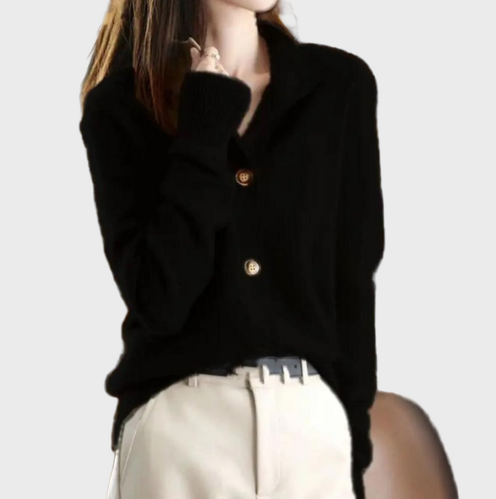 Elegantni Udoben Pleten Pulover