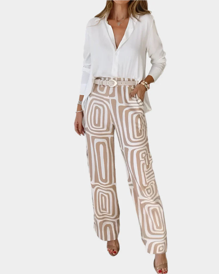 Eleganten in Udoben Set z Darilnim Pasom