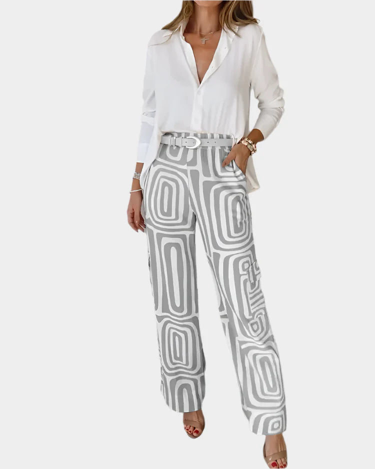 Eleganten in Udoben Set z Darilnim Pasom