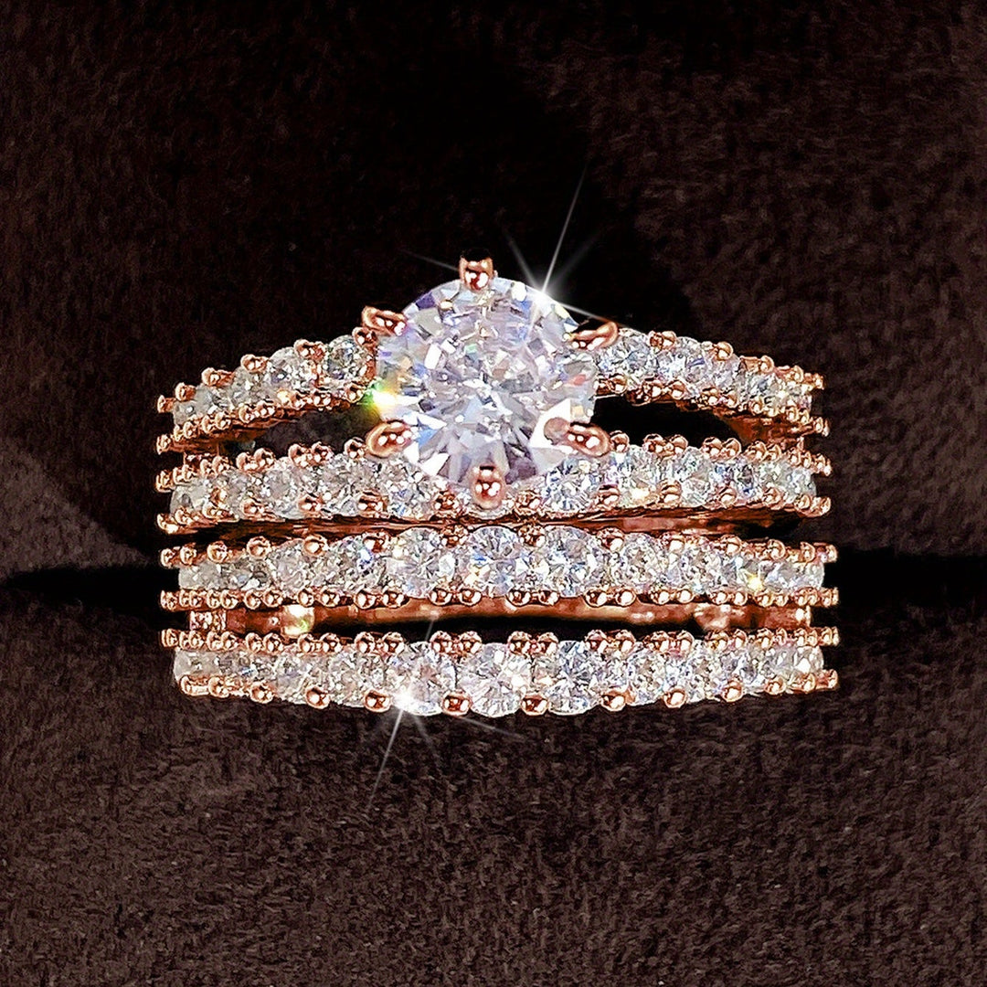 2-pakiranje prstanov z zirkonijo