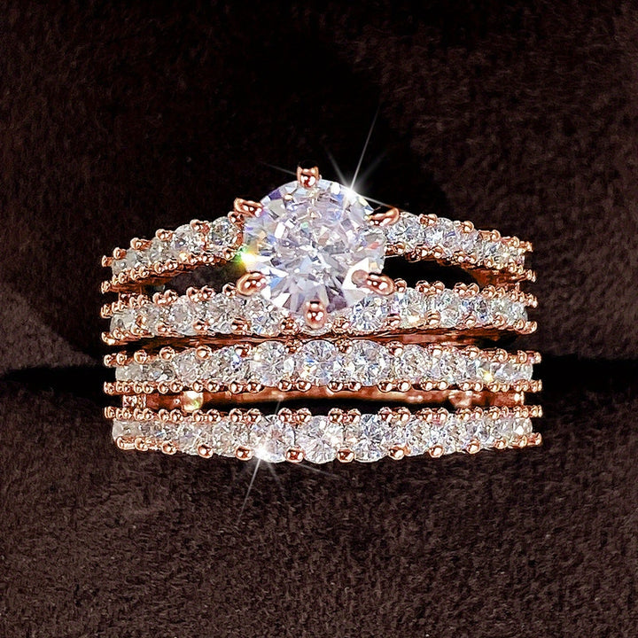 2-pakiranje prstanov z zirkonijo