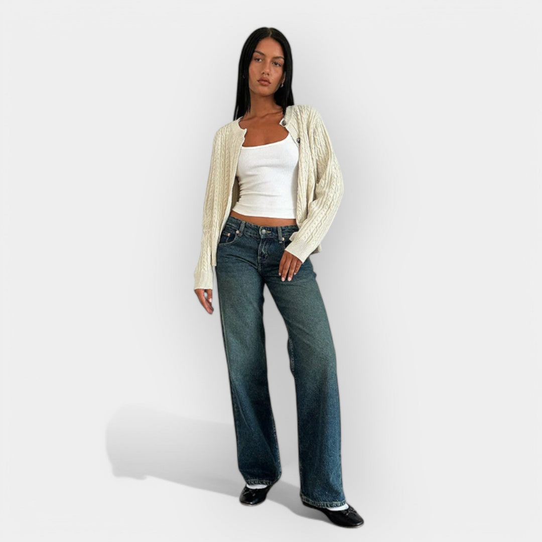 Visokokakovostne Jeans Hlače