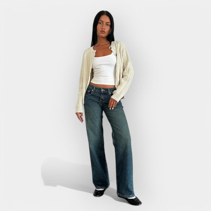 Visokokakovostne Jeans Hlače