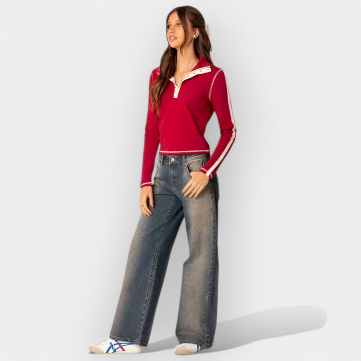 Visokokakovostne Jeans Hlače