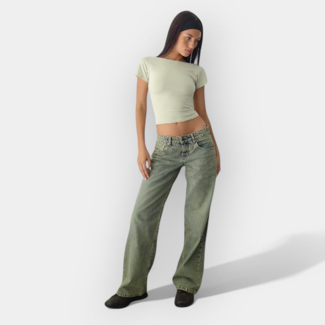 Visokokakovostne Jeans Hlače
