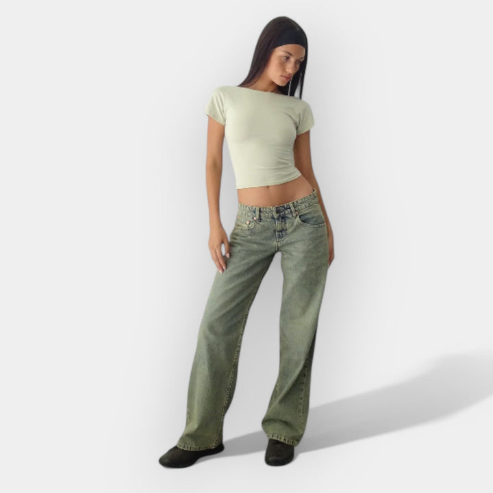 Visokokakovostne Jeans Hlače