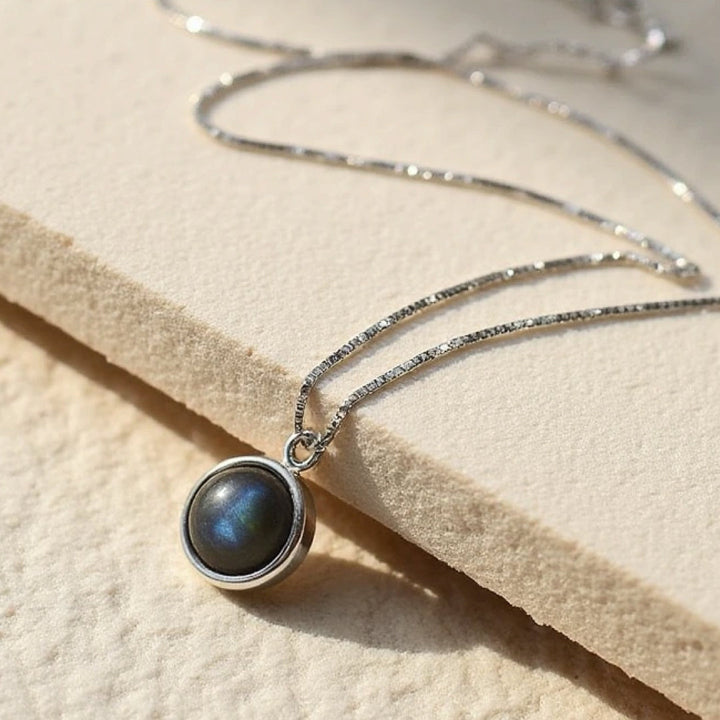 Ovratnica "Fin Pärla" iz Labradorita