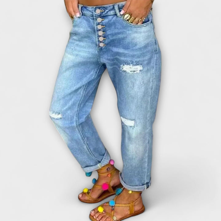 Jeans s komfortno silhueto