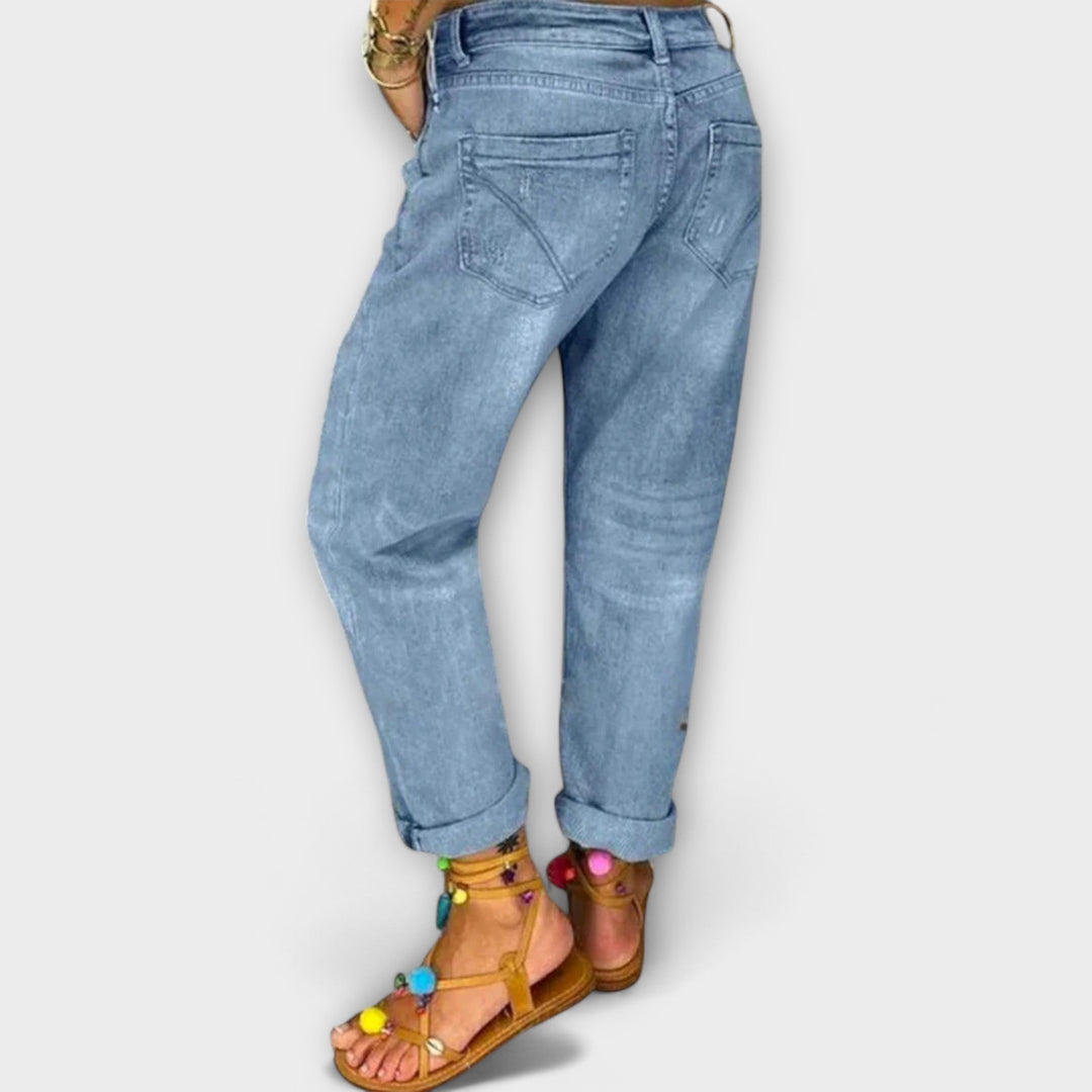 Jeans s komfortno silhueto
