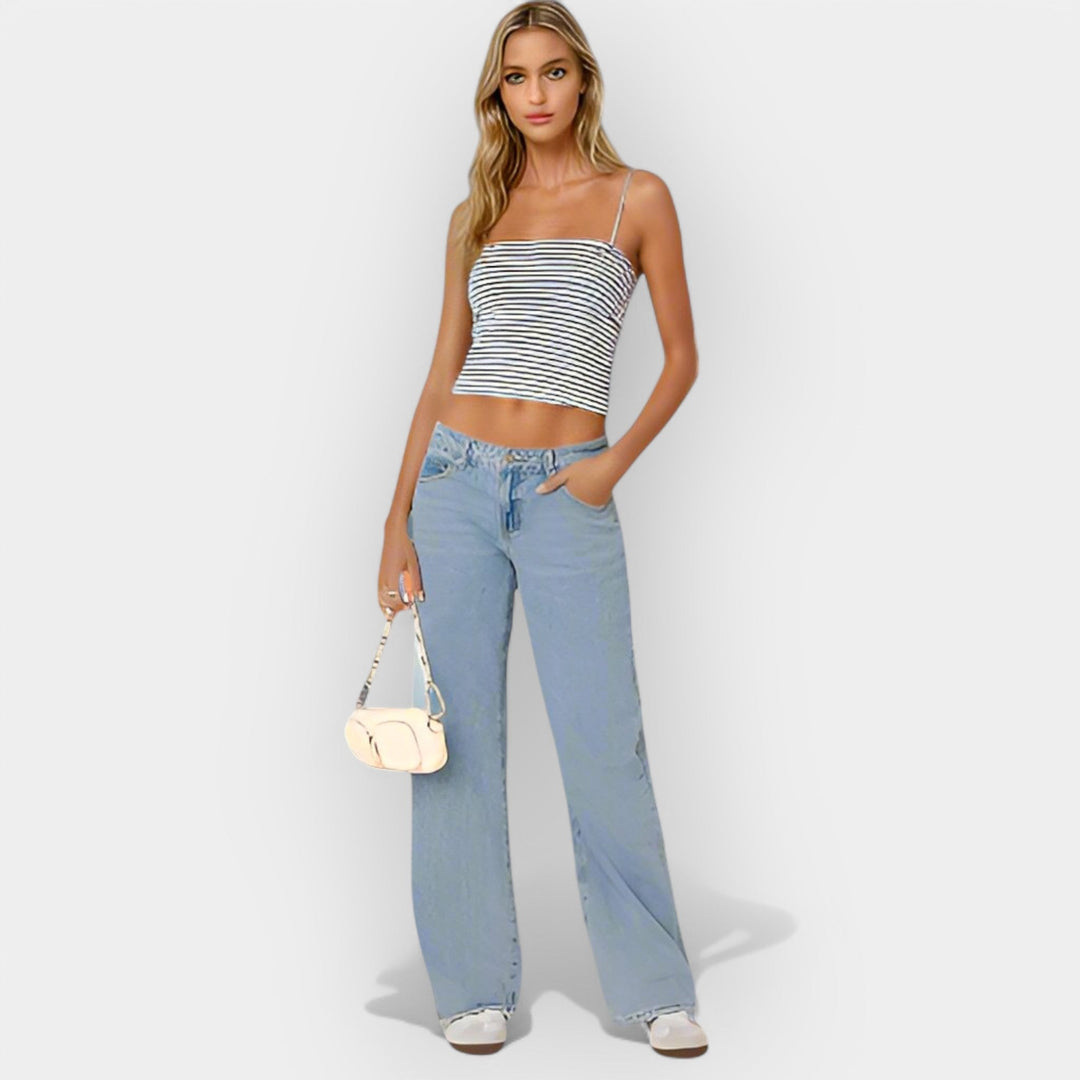 Visokokakovostne Jeans Hlače