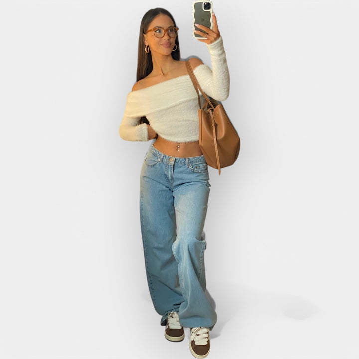 Visokokakovostne Jeans Hlače