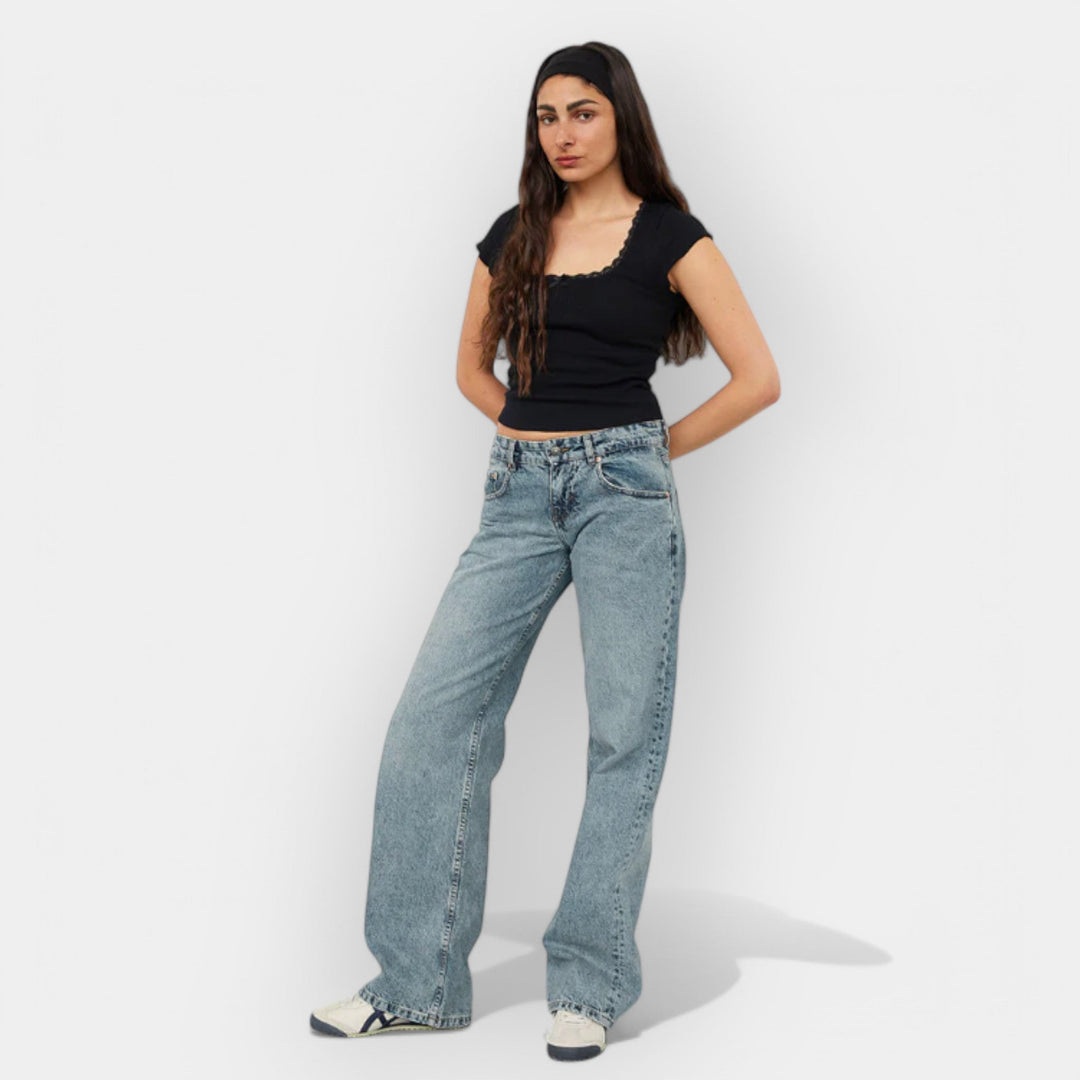 Visokokakovostne Jeans Hlače