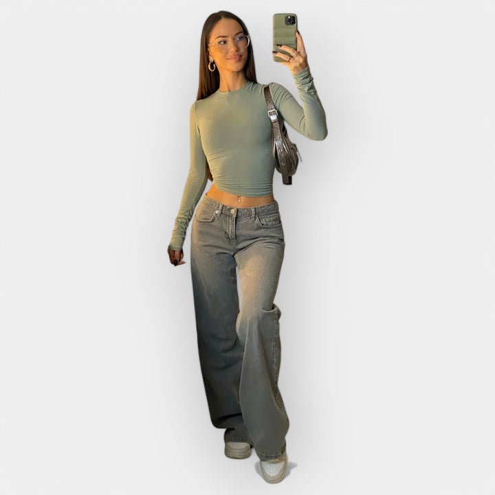 Visokokakovostne Jeans Hlače