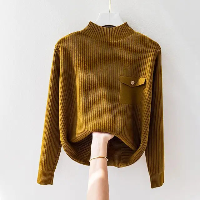 Chic Knitted Turtleneck