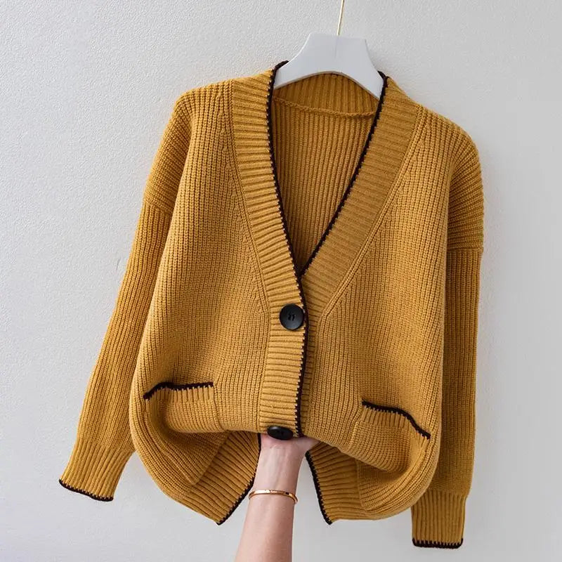 Chic Oversized Knitted Cardigan