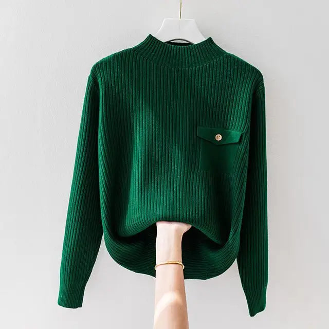 Chic Knitted Turtleneck