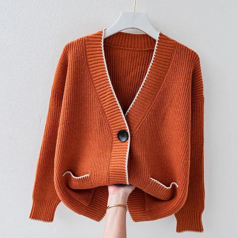 Chic Oversized Knitted Cardigan
