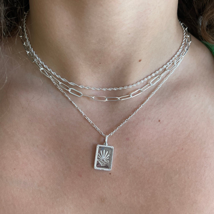 Necklace with Sun Motif