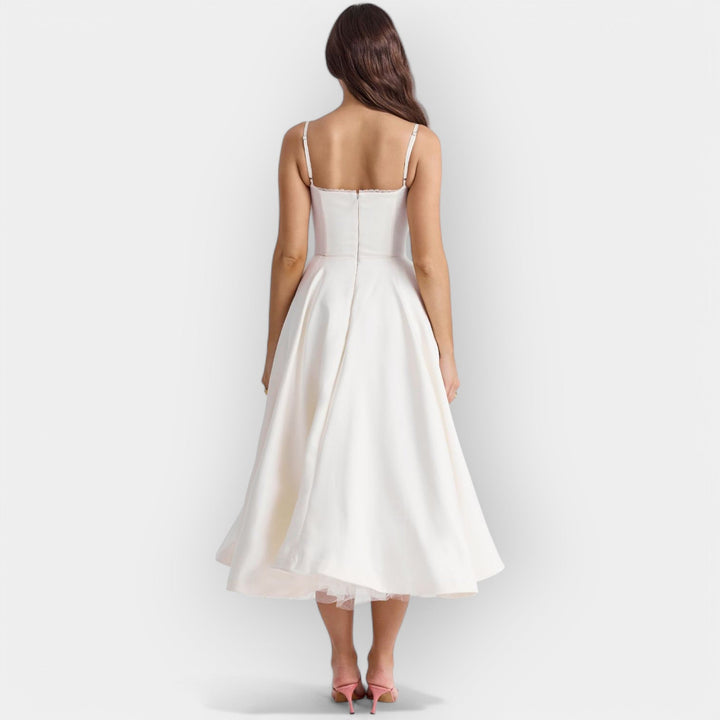 Elegantna Midi Obleka za Poletje