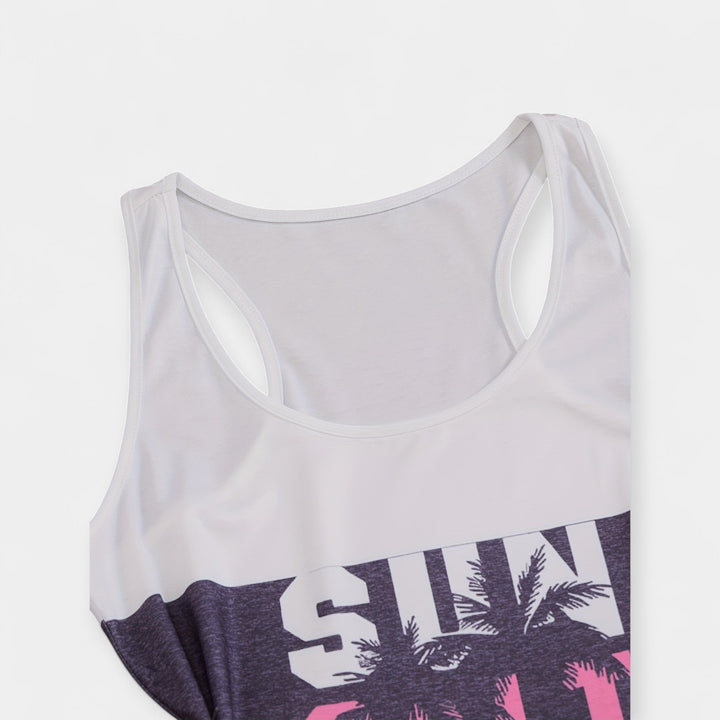 Poletni set z motivom palm