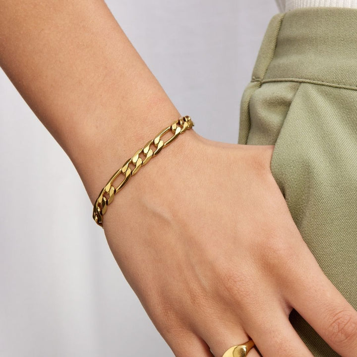 Gigi zapestnica – 18K pozlačena, 7 mm