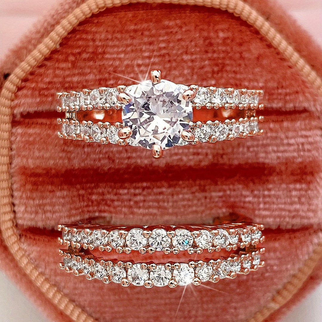 2-pakiranje prstanov z zirkonijo