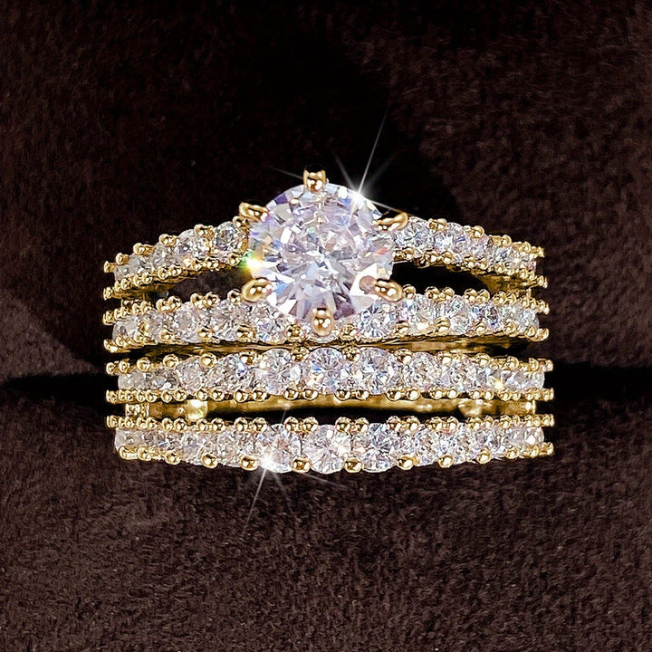 2-pakiranje prstanov z zirkonijo