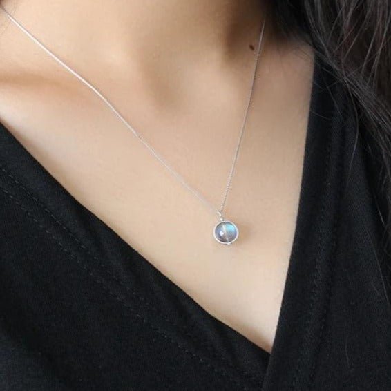 Ovratnica "Fin Pärla" iz Labradorita